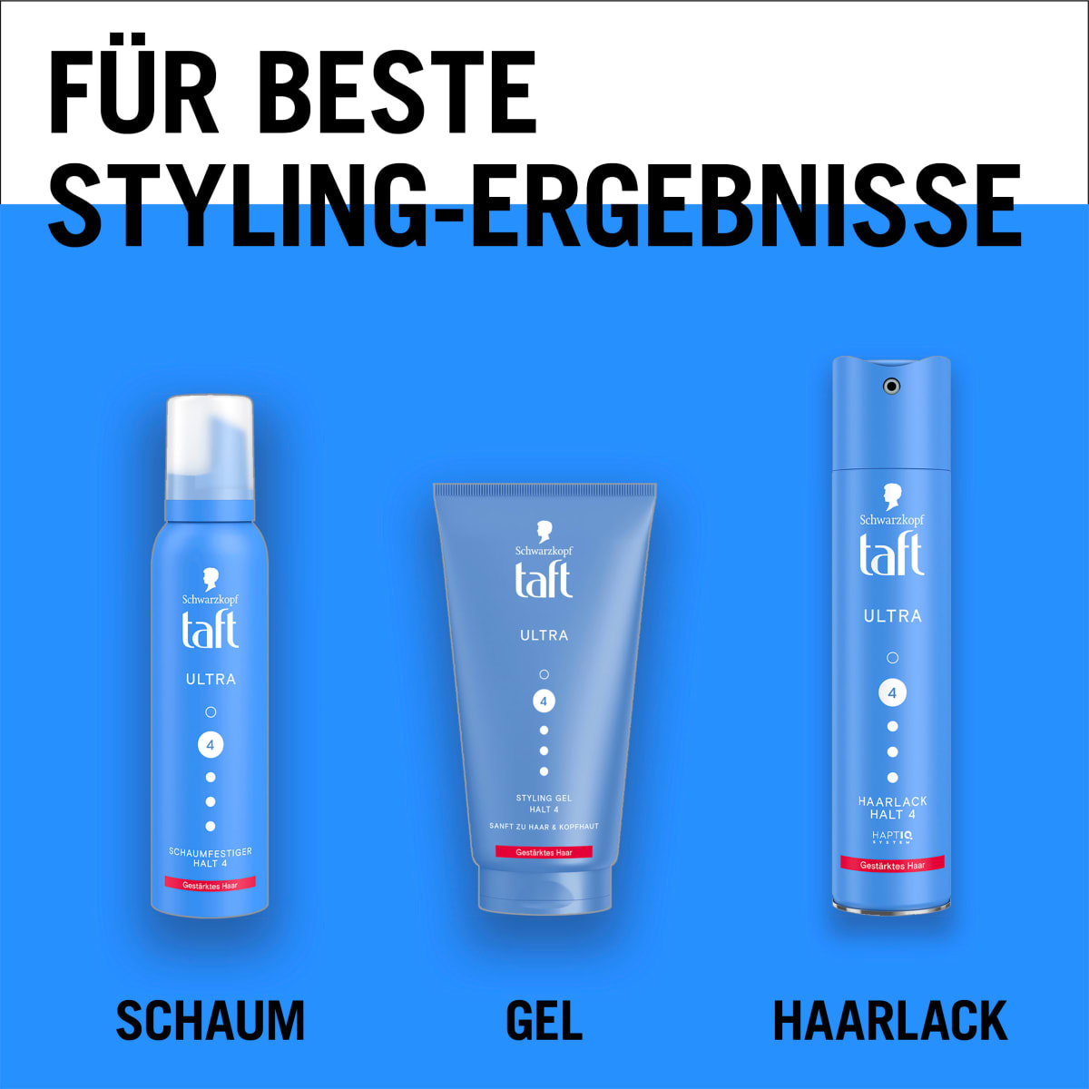 Haargel ULTRA Halt 4, 150 ml