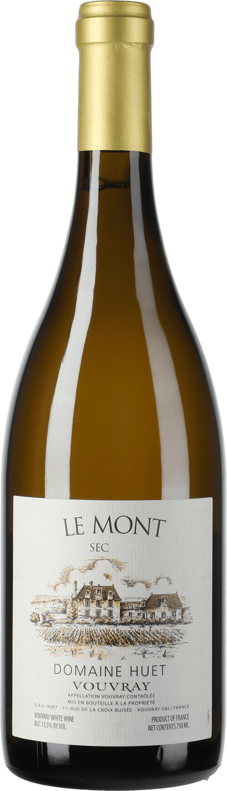 Huet: Vouvray Le Mont sec 2021