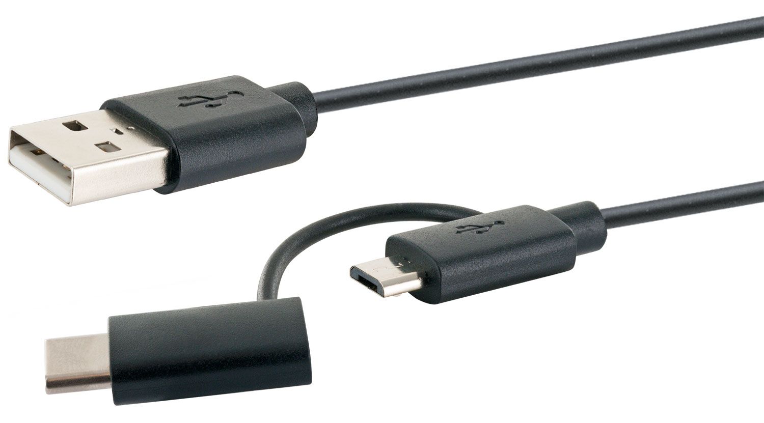 Schwaiger CK3112 1 Meter 3 in 1 Adapterkabel