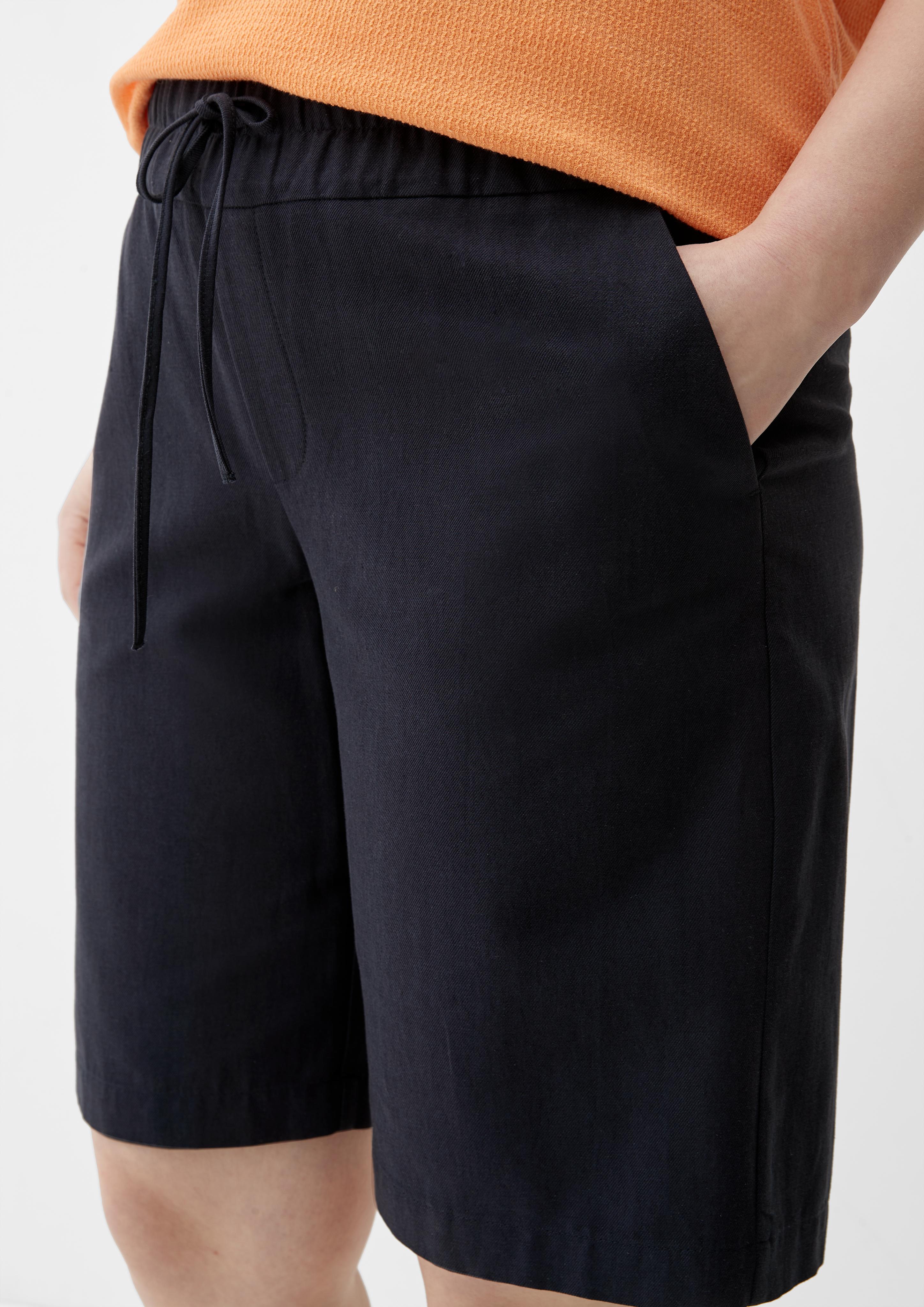 Non-stretch Bermudas mit Tunnelzugbund  2129417-5976