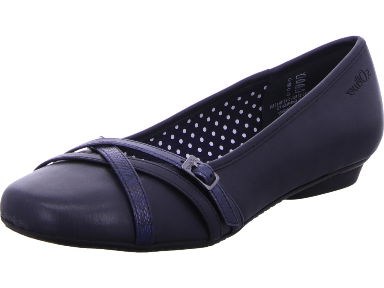 S.OLIVER Sportliche Slipper blau