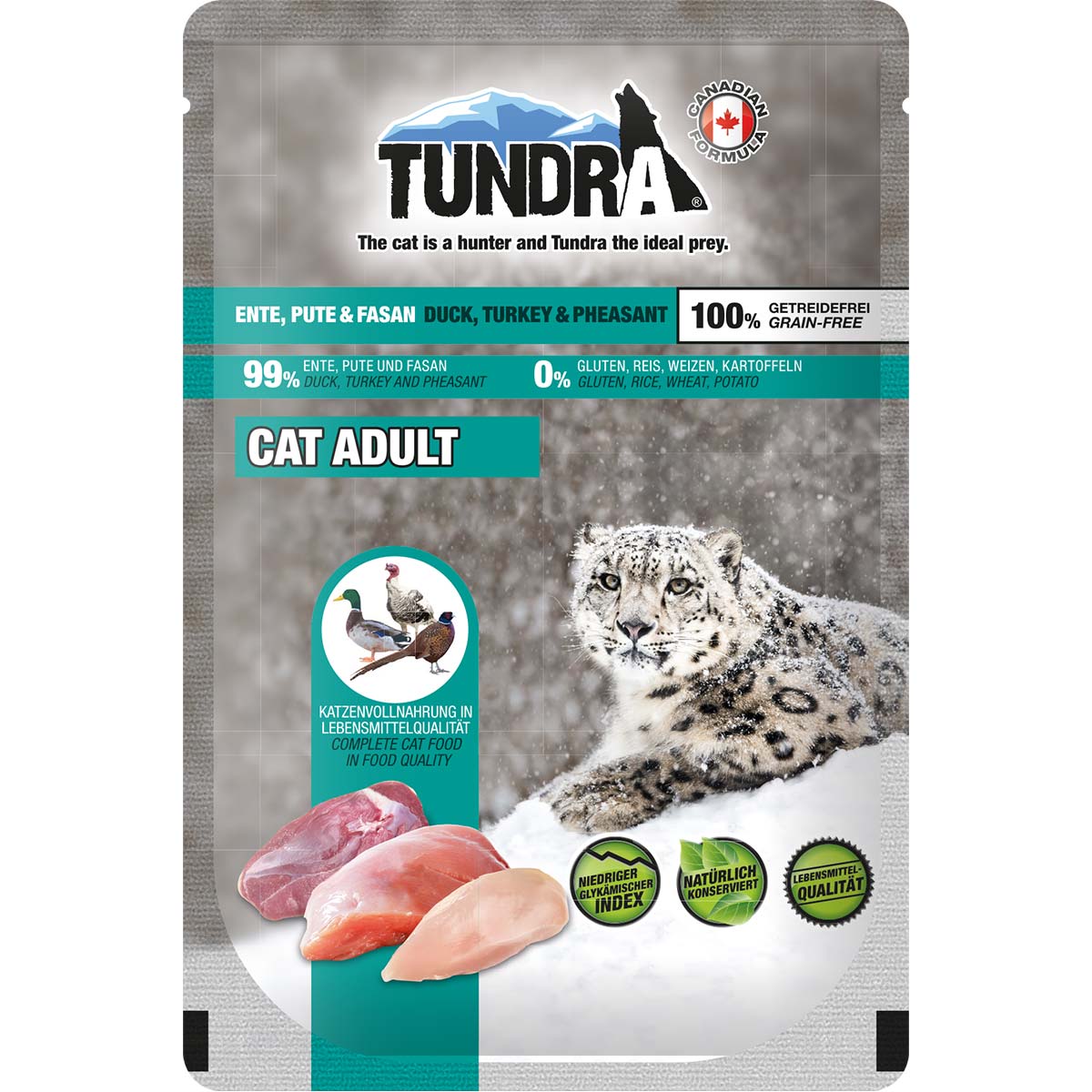 Tundra Cat Pouchpack Ente, Pute & Fasan kaufen bei ZooRoyal