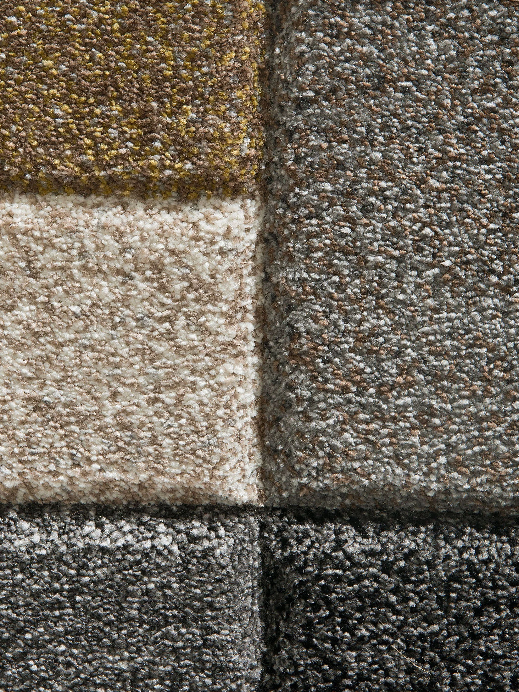 Stampino Moderner Teppich, Braun