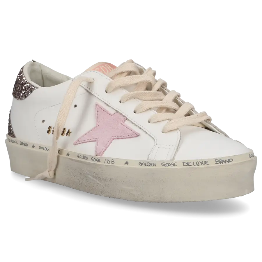 Golden Goose - Sneaker low HI STAR CLASSIC Kalbsleder - weiß