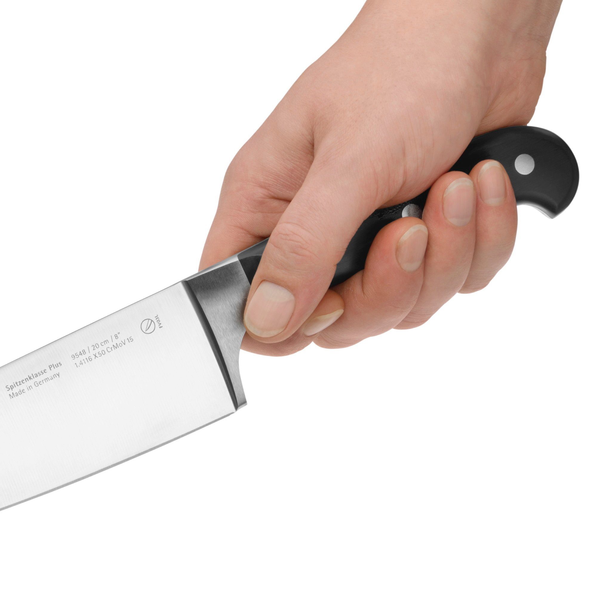 WMF Messer-Set Spitzenklasse Plus (Set, 3-tlg), Obst- und Gemüseset, Made in Germany