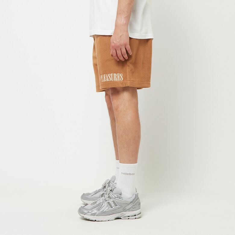 Pleasures Equator Shorts camel