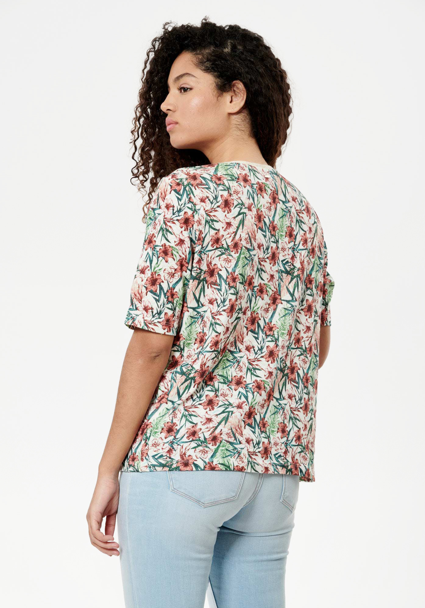 JOKE   T-shirt camouflage rouge Femme