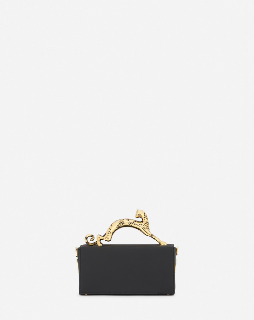 SAC PENCIL CAT NANO EN CUIR