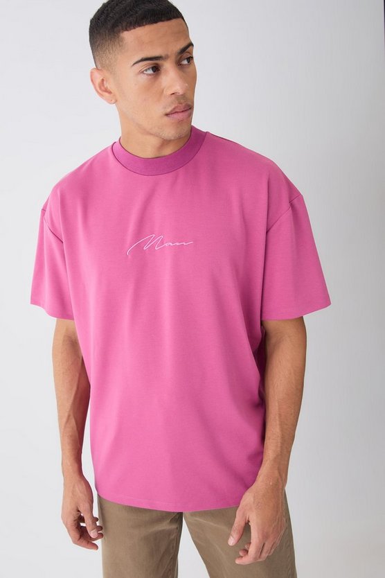 Oversized Premium Super Heavyweight Embroidered T-shirt