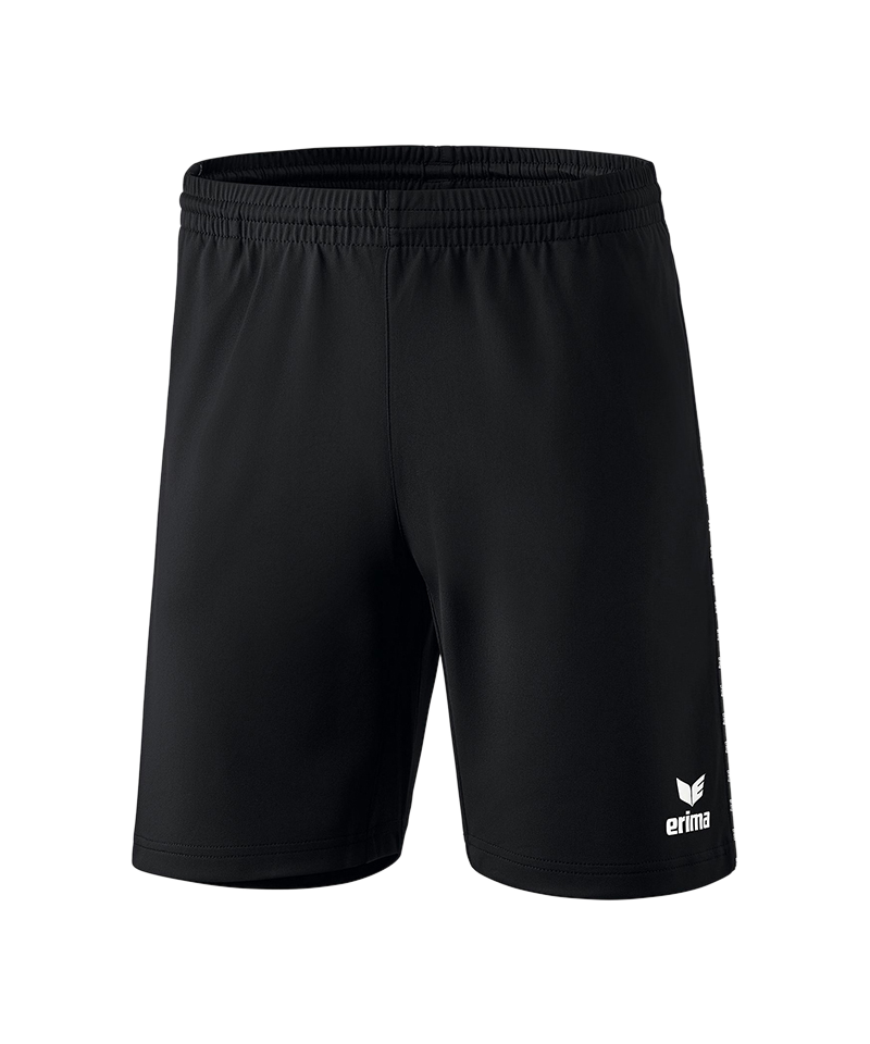 Erima Trainingsshort ohne Innenslip Kids Schwarz