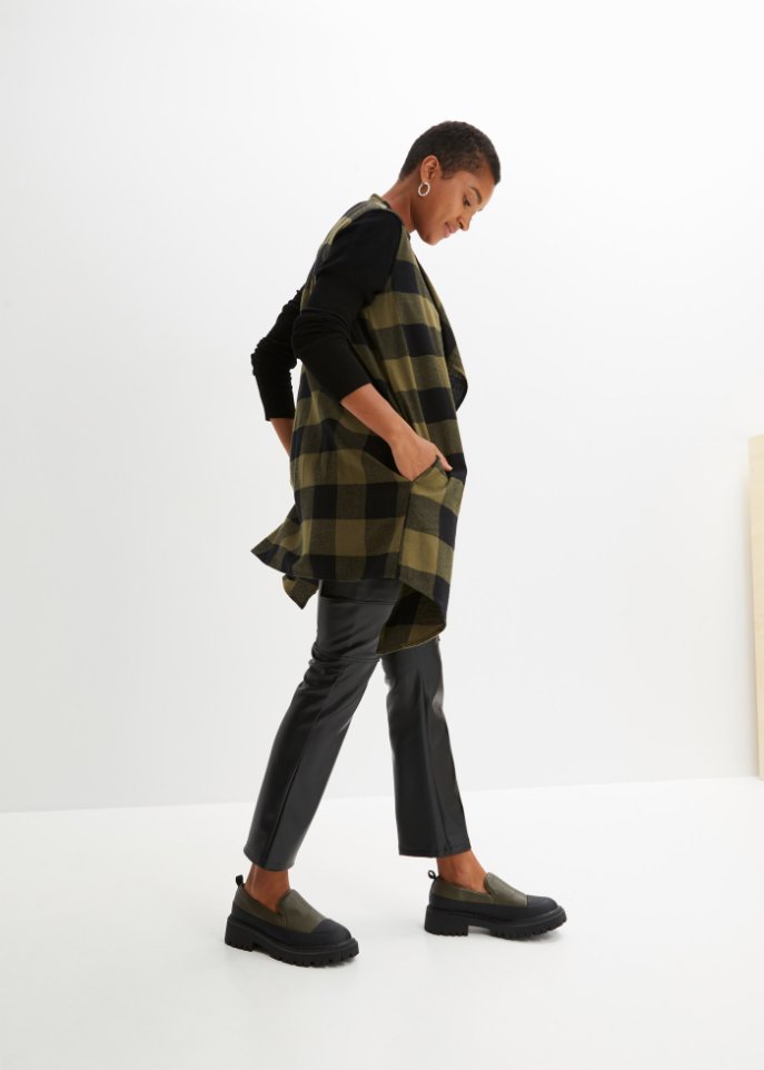 Flanell-Weste