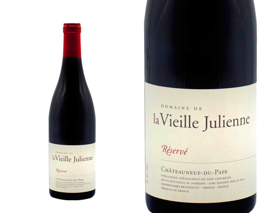 Domaine de la Vieille Julienne Châteauneuf-du-Pape Réservé 2012 Rhône Châteauneuf du Pape