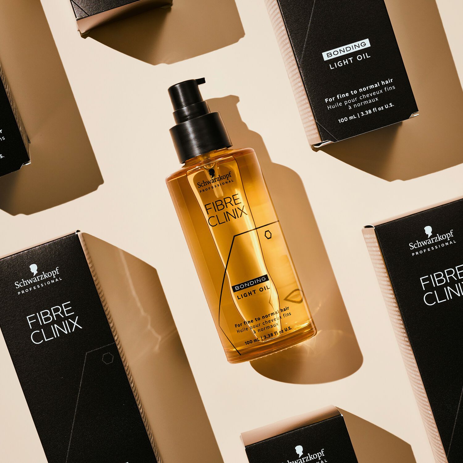 Schwarzkopf Professional Fibre Clinix Huile de Soin Légère
