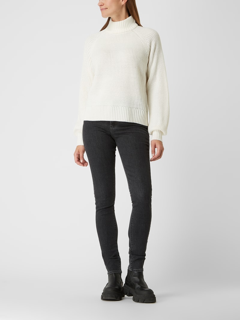 Shaping Skinny Fit Jeans mit Stretch-Anteil Modell '511' in dunkelgrau