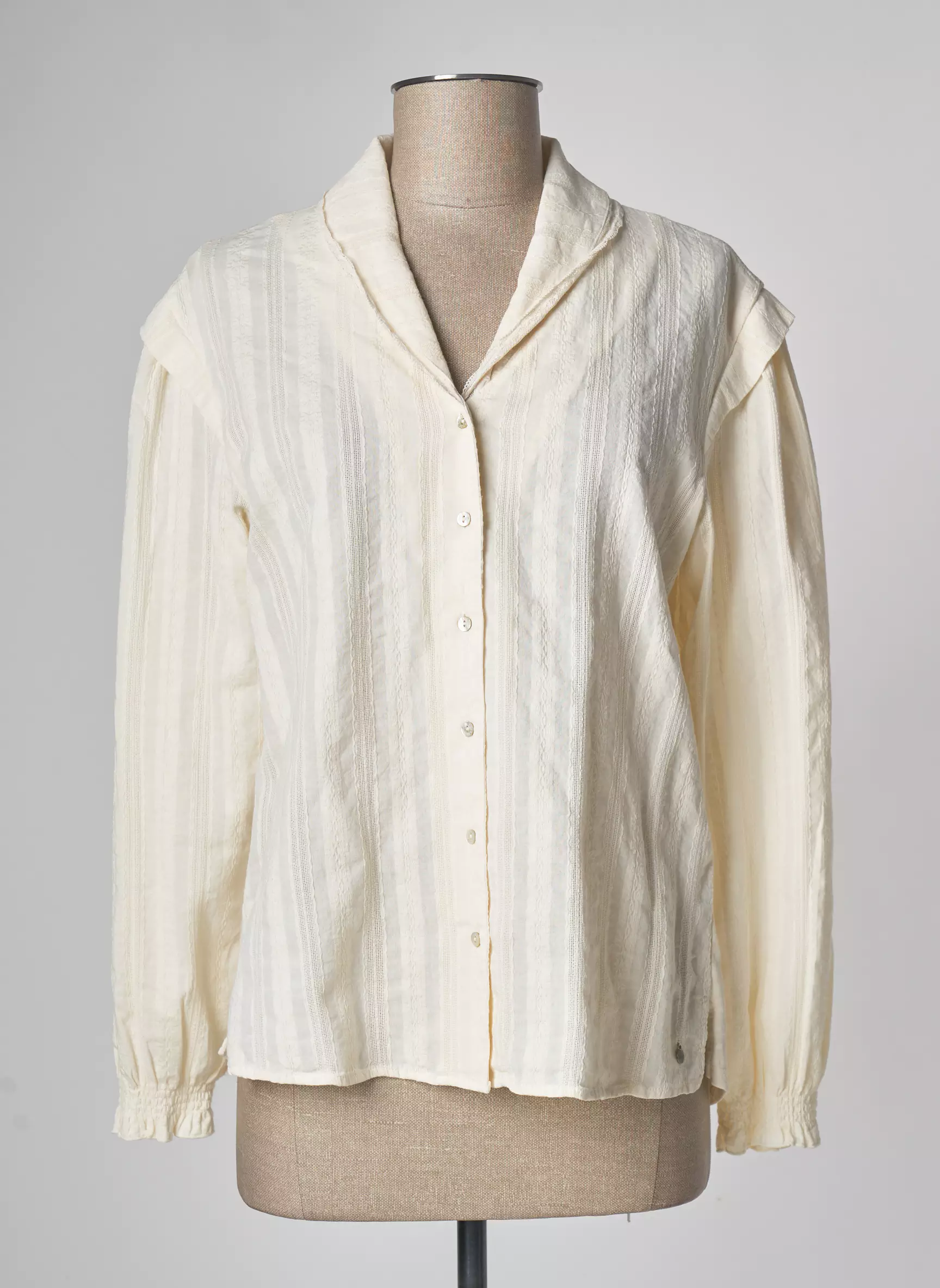 Yerse Chemisiers Femme couleur beige