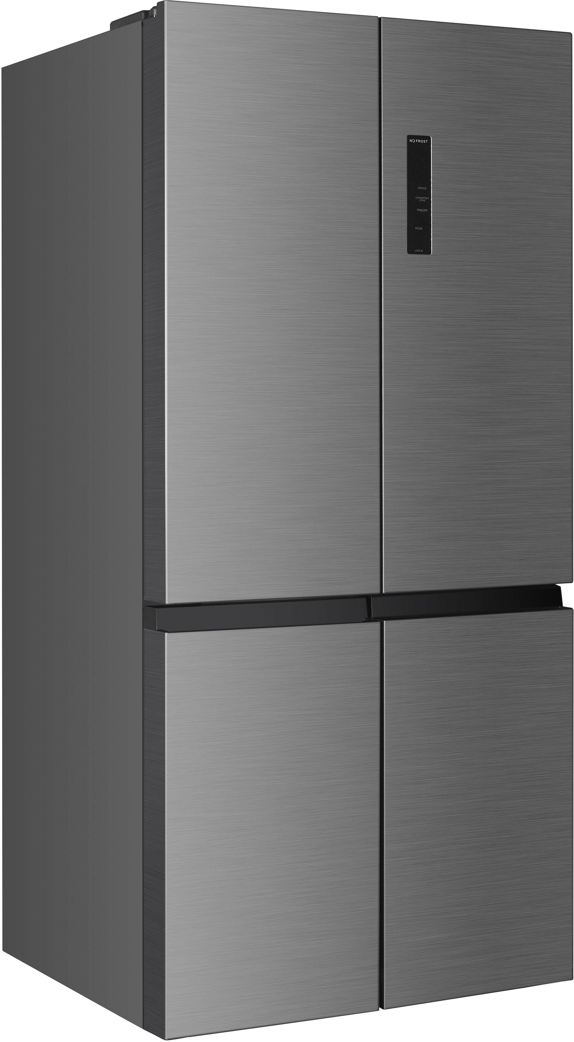 Hanseatic Multi Door HCDA19090DI, 190,0 cm hoch, 90,9 cm breit, NoFrost, Multizone, Display, Türalarm