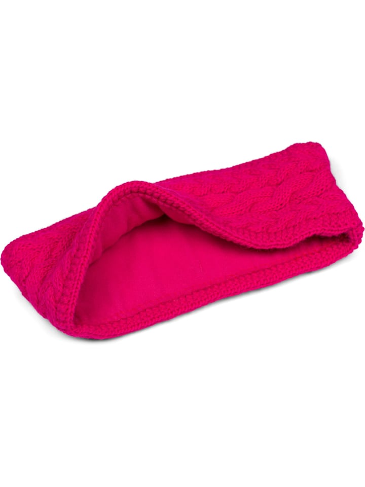 styleBREAKER Strick Stirnband in Pink günstig kaufen onesize