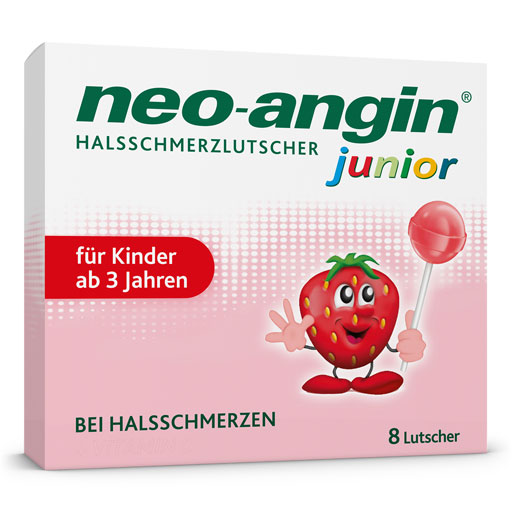 NEO-ANGIN junior Halsschmerzlutscher  8 St