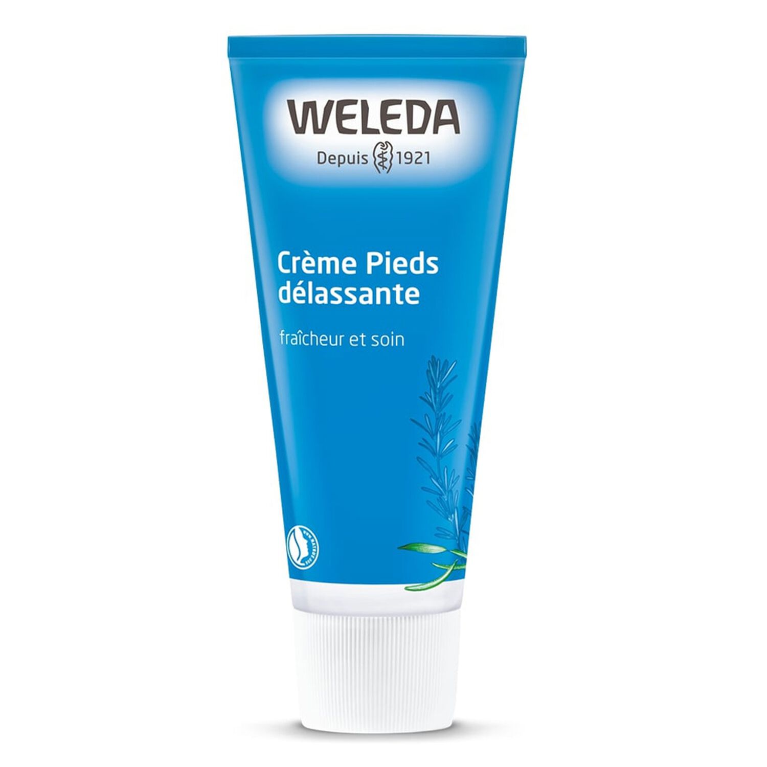 Weleda Bien-Être et Fraîcheur Crème Pieds Delassante - Aux Plantes et Huiles Essentielles - 75 ml