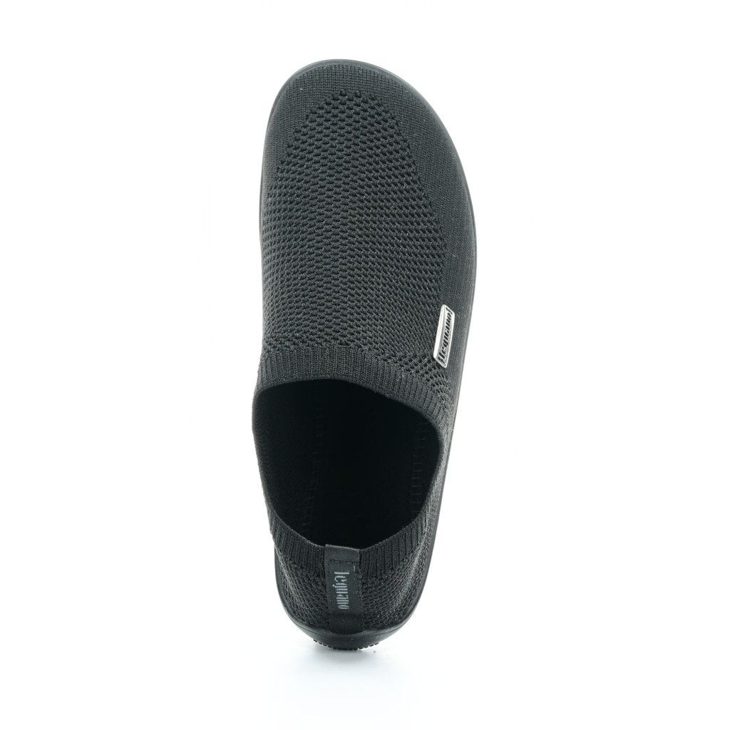 Leguano Scio Black Slip-On Barfußschuhe