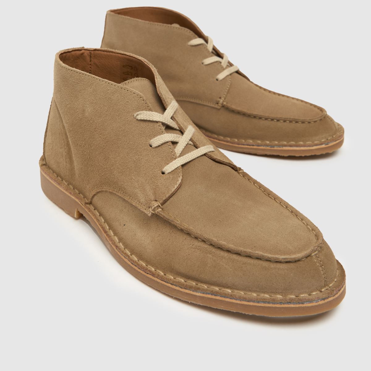 Schuh Dexter velúr köténycsizma kő színben