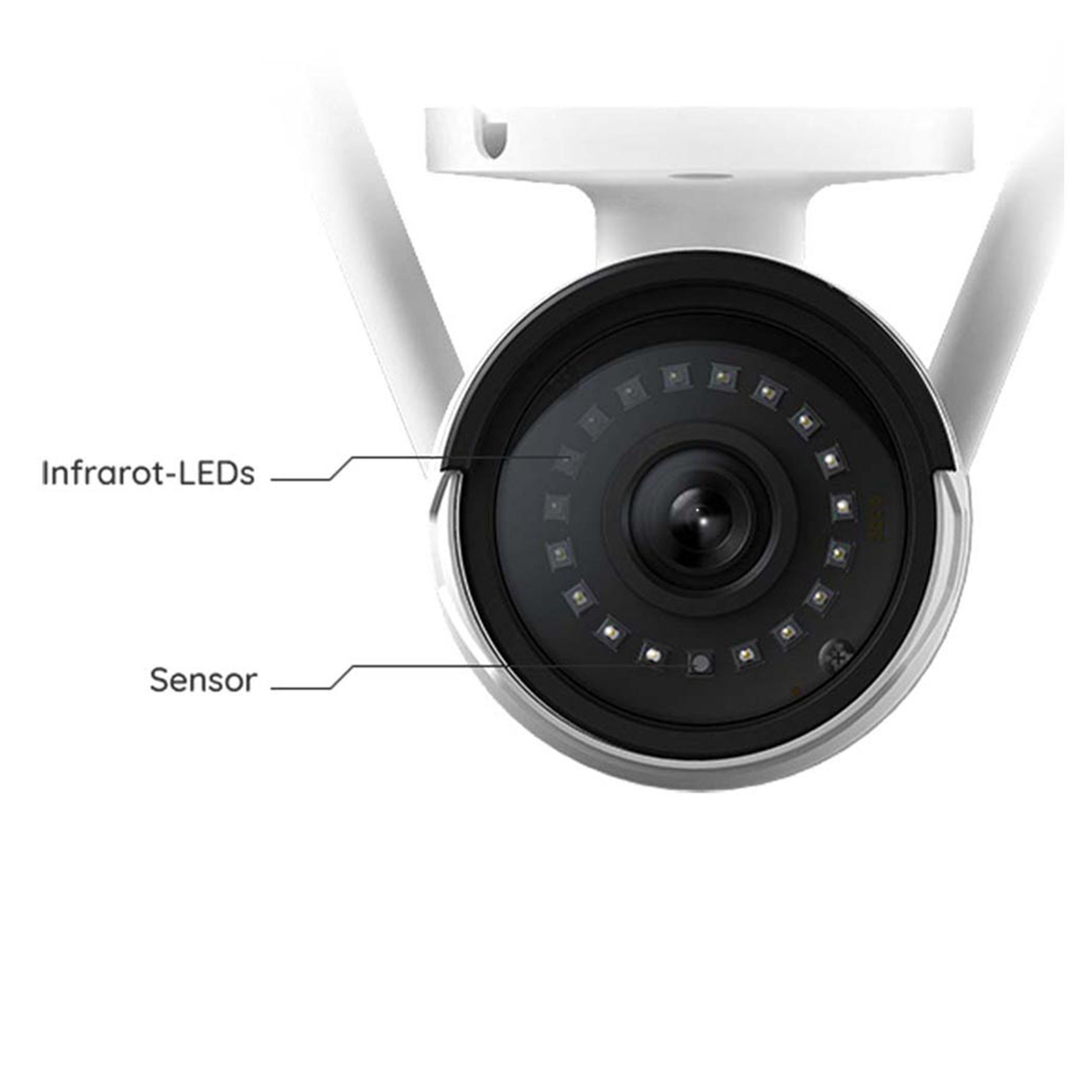Reolink RLC-510WA 5 MP IP Dualband-WLAN Überwachungskamera (Außenbereich, Innenbereich, Personen- und Autoerkennung, Dualband-WLAN, 5 Megapixel Super HD Auflösung, Wettergeschützt nach IP66, Funktioniert mit Google Assistent, inkl. 64 GB microSD-Kart