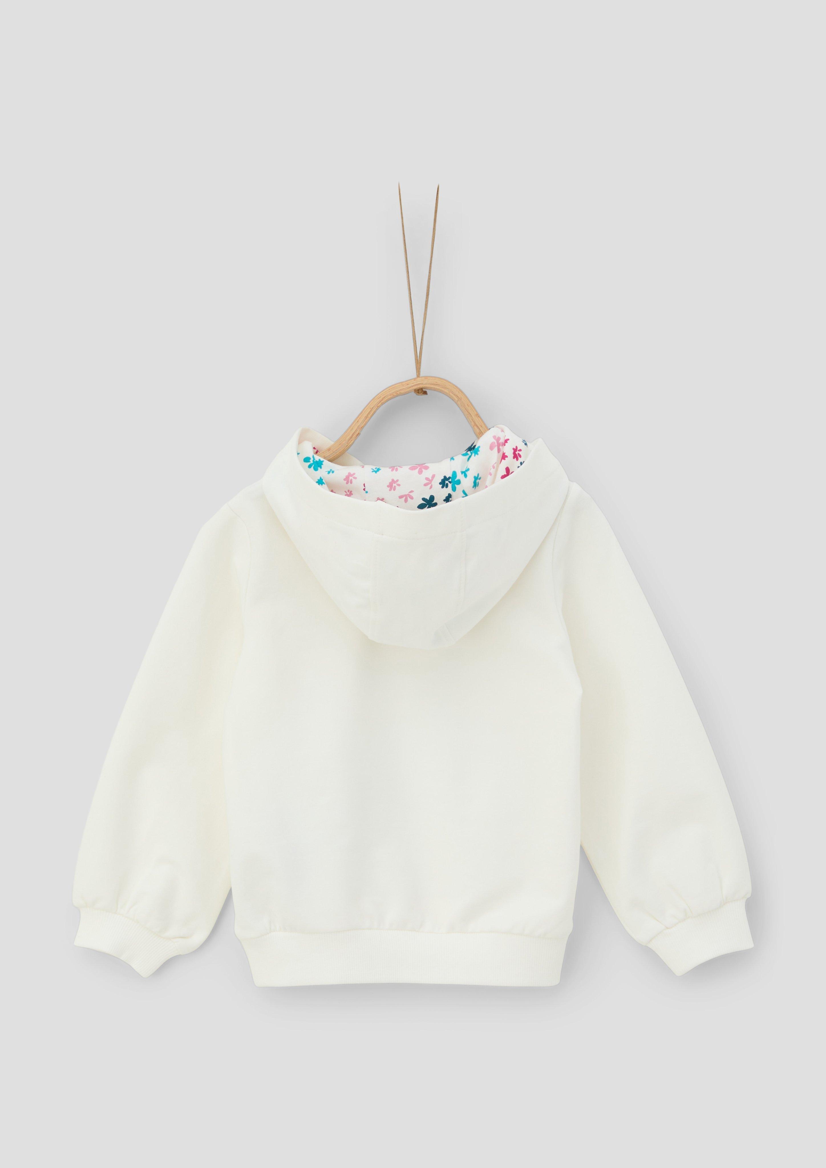 Sweatshirt mit Glitzerprint  2133782-0210