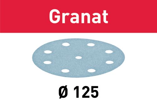 Festool Zubehör 578356 Schleifmaterial Granat D125 P500 GR/50