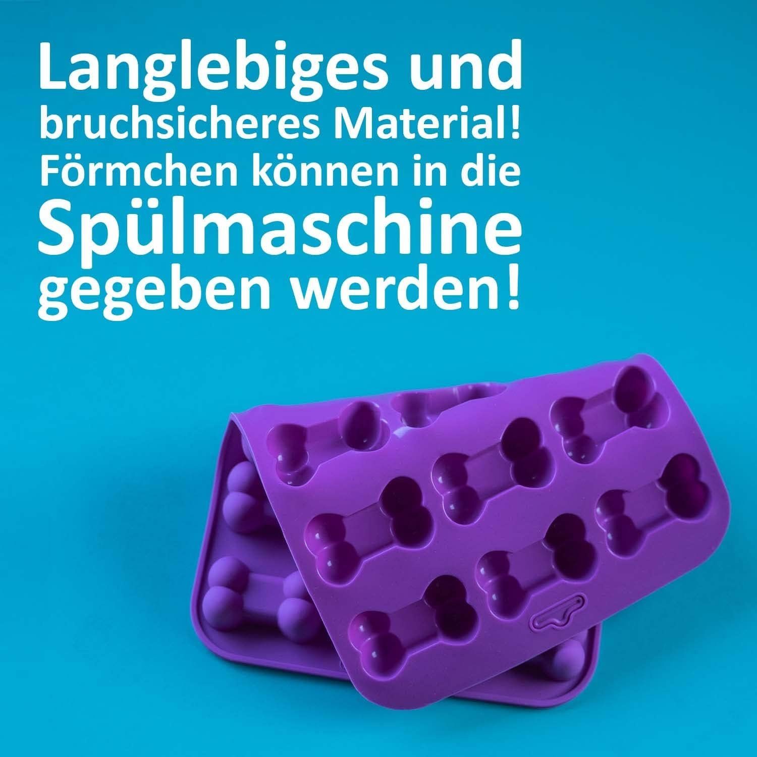 GreenHero Backmatte Backmatte 3er Set für Hundekekse, Silikon Backform, (3er Set, 3-tlg., hitzebeständig, spülmaschinengeeignet & BPA-frei), Backform für selbstgemachte Hundekekse & Leckerlis