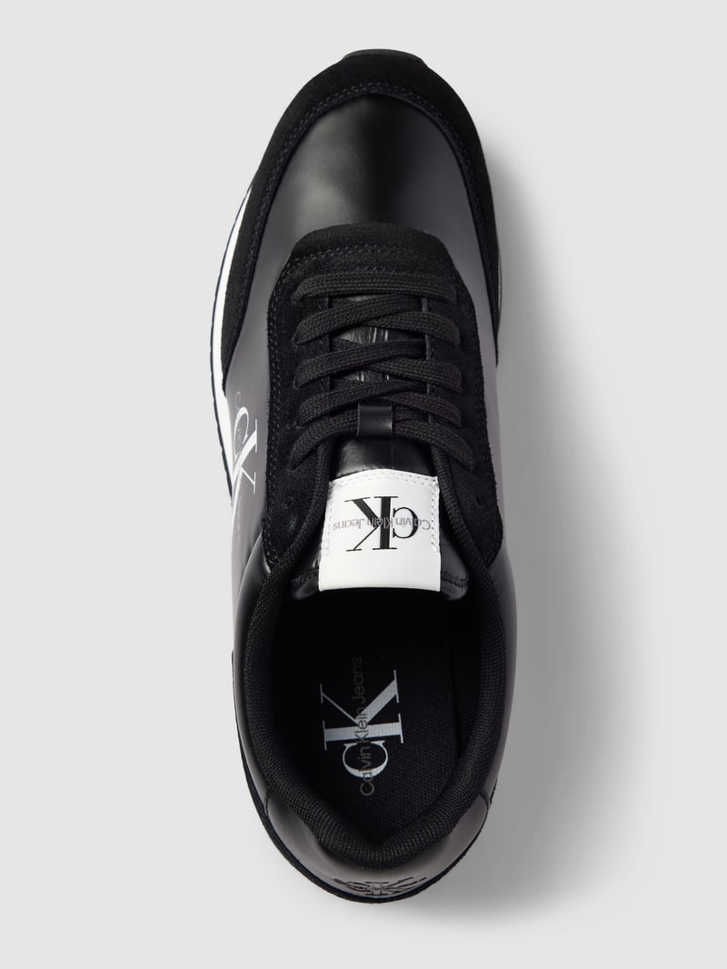 Sneaker mit Logo-Print Modell 'RETRO RUNNER' in black