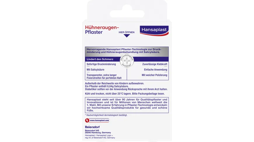 Hansaplast Hühneraugen Pflaster