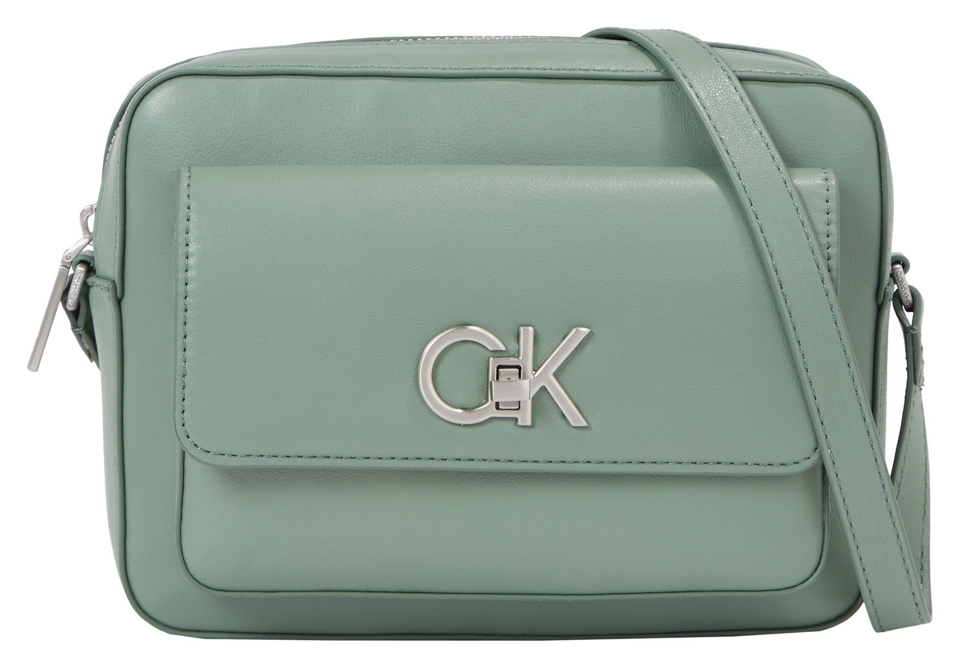 Calvin Klein Mini Bag RE-LOCK CAMERA BAG W/FLAP, mit CK-Emblem vorne