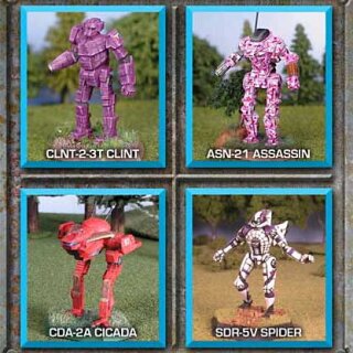 Classic Battletech: Recon Lance (4)