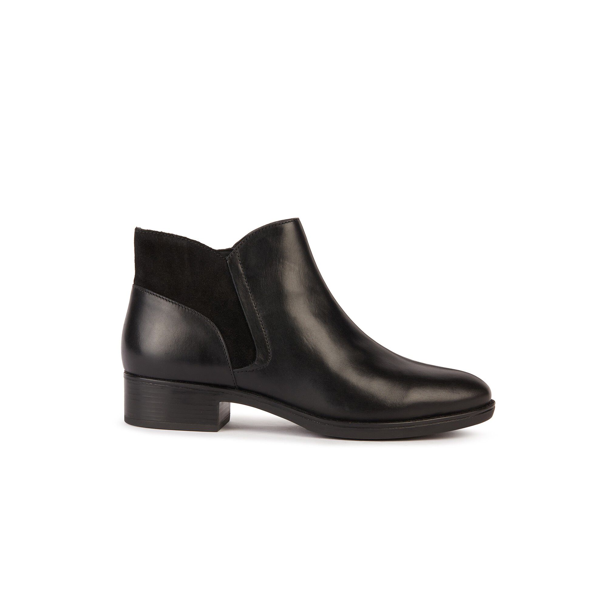 Boots Felicity dessus cuir