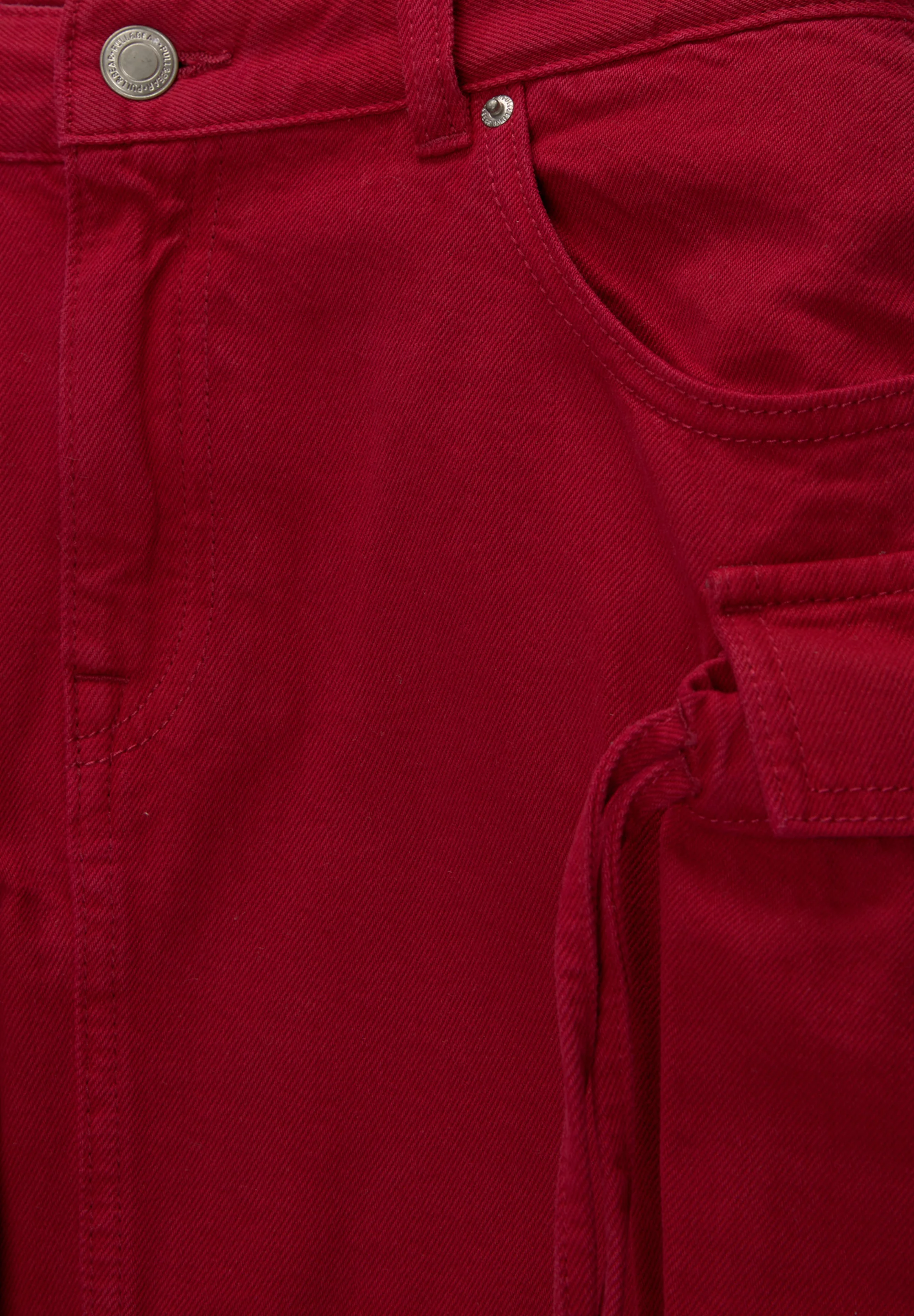 PULL&BEAR MULTIPLE POCKETS - Falda acampanada