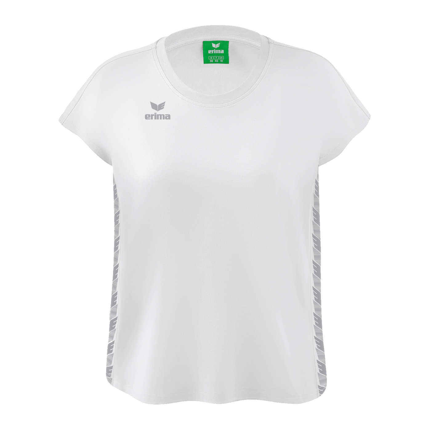 Erima Team Essential T-Shirt Damen Weiss Grau