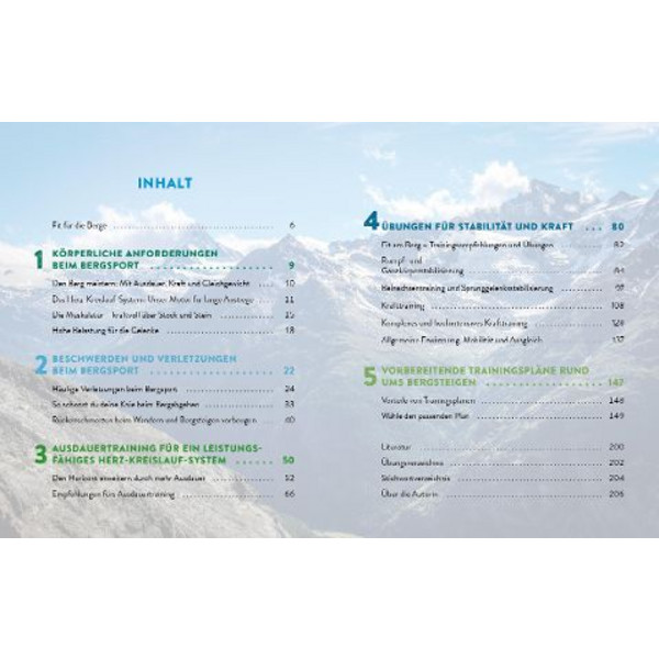 FIT FÜR DIE BERGE - Sportratgeber