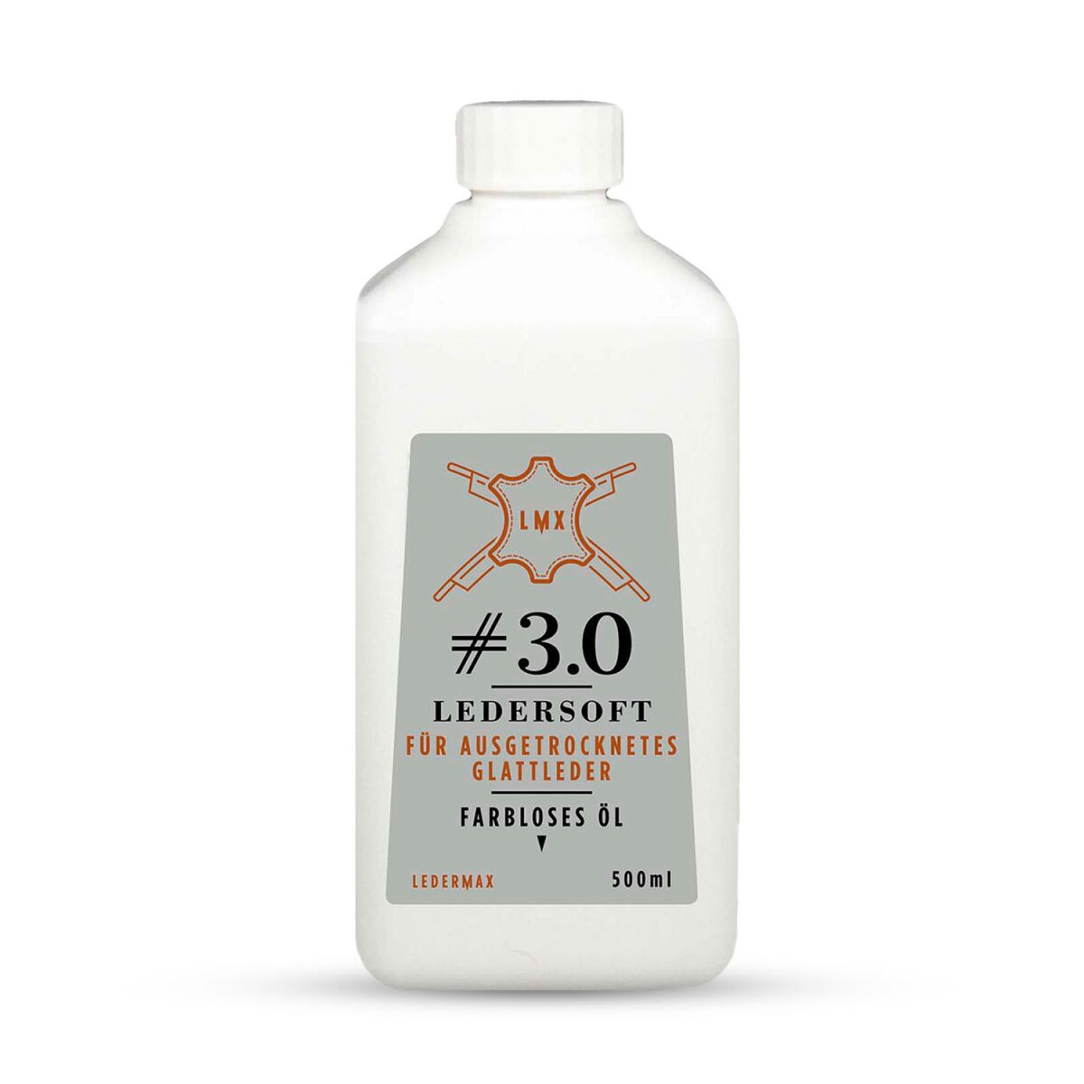 Ledermax LMX-Ledersoft #3.0 Pflegeöl 500ml