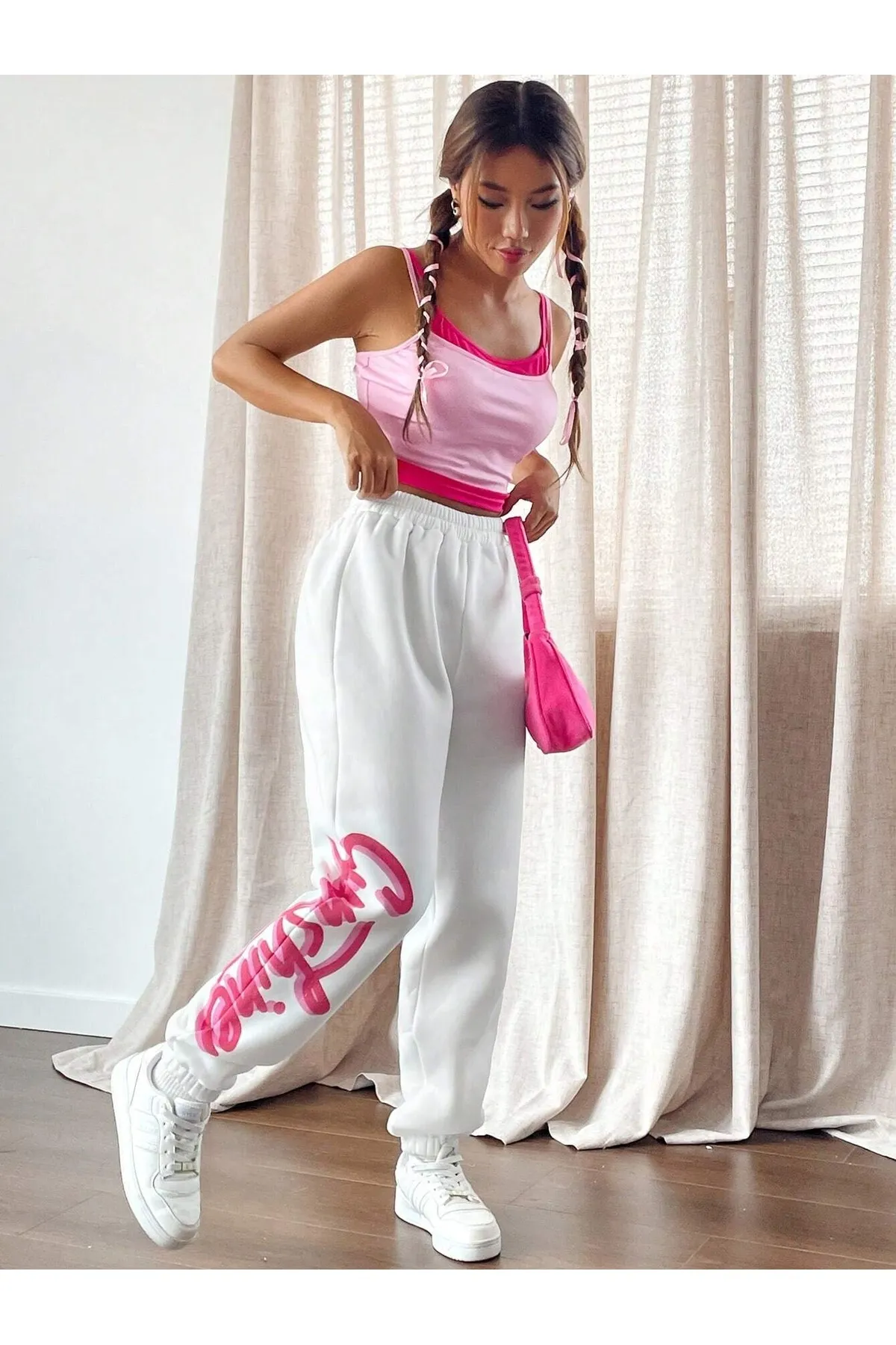 Know  Jogginghose - Weiß - Slim