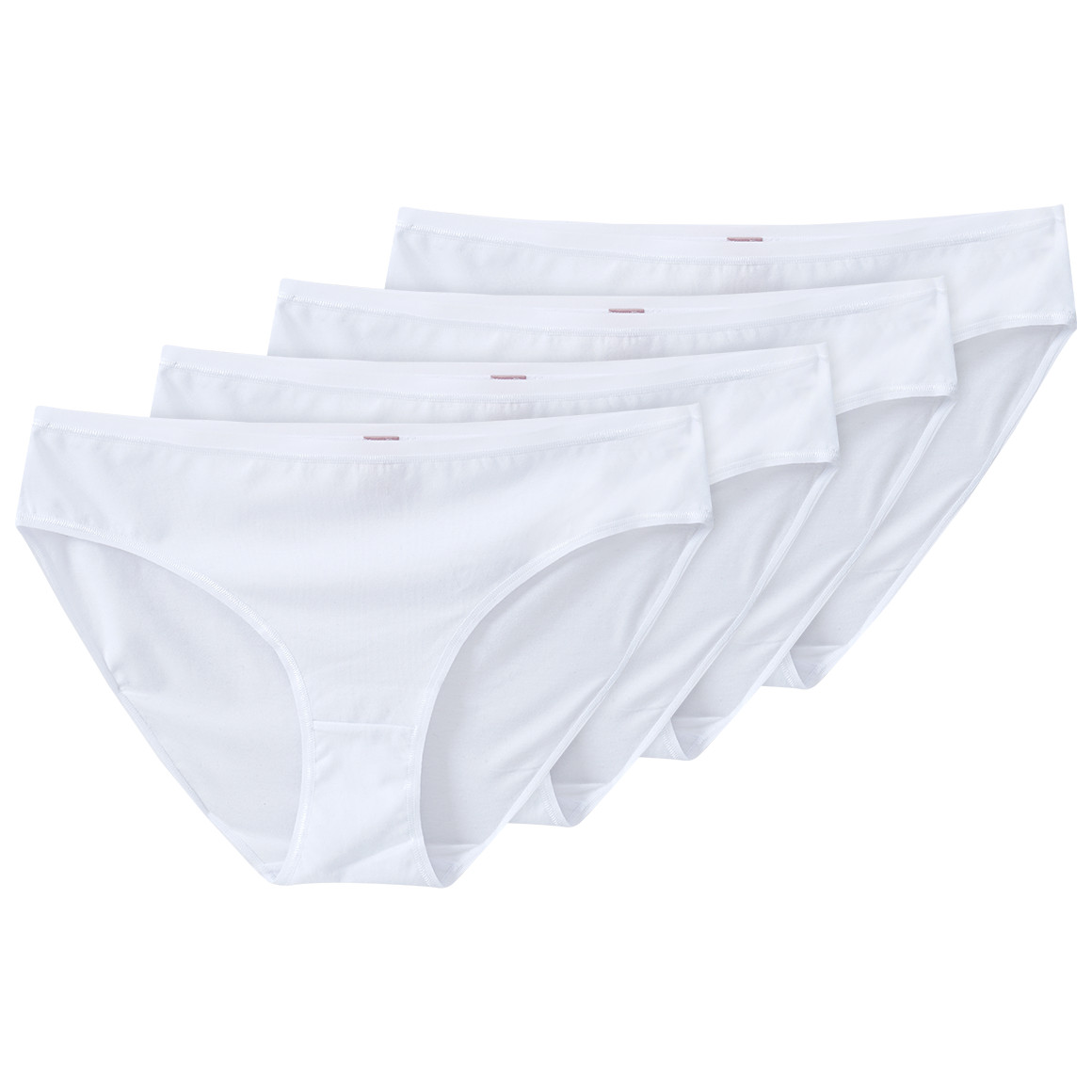 4 Damen Slips mit Baumwolle