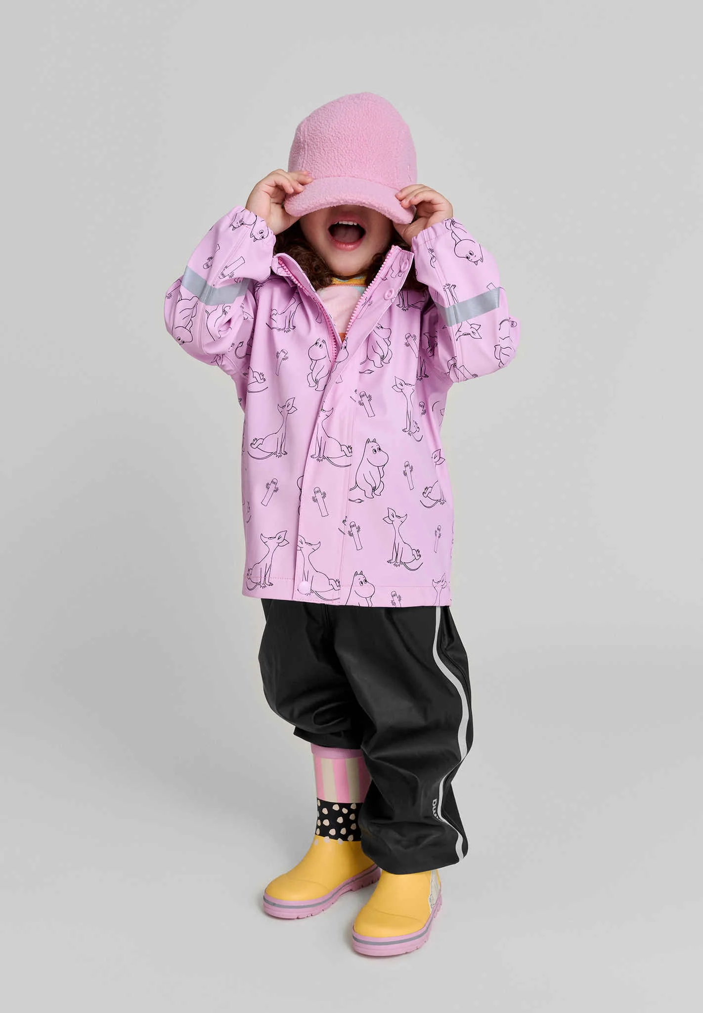 Kleinkinder Regenset Moomin Plask