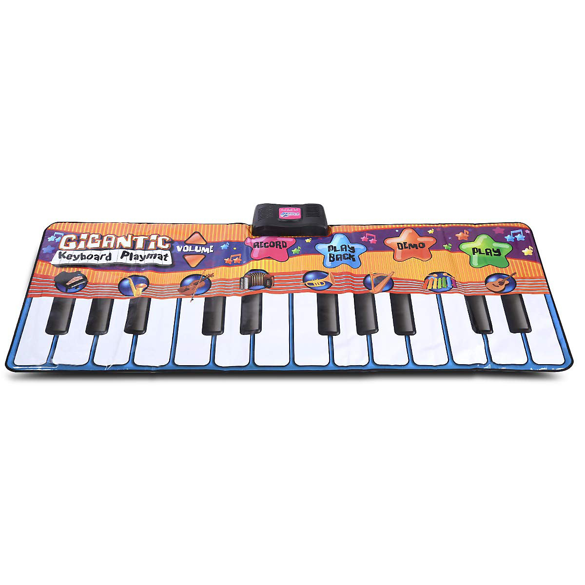 Musikmatte 180x75cm 8 Instrumente und 4 Modi
