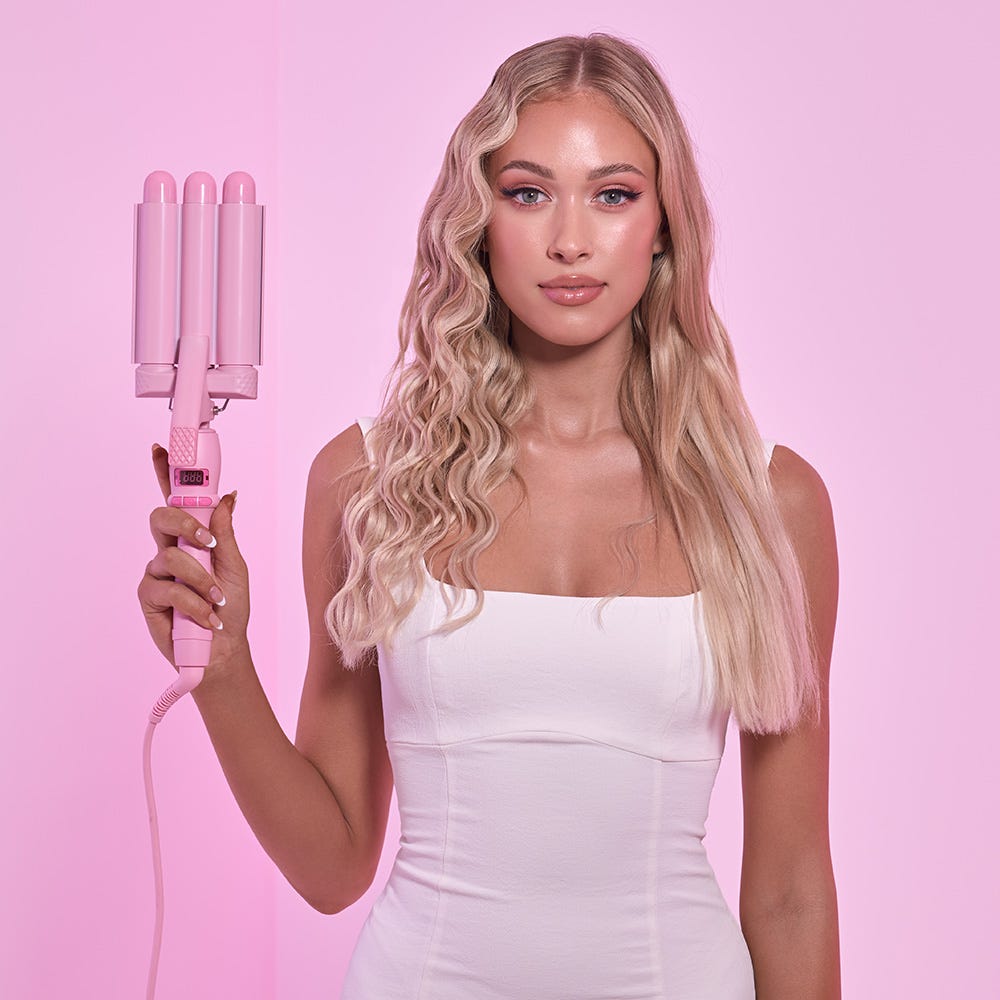 Mermade Hair Mini Waver 25 mm Pink