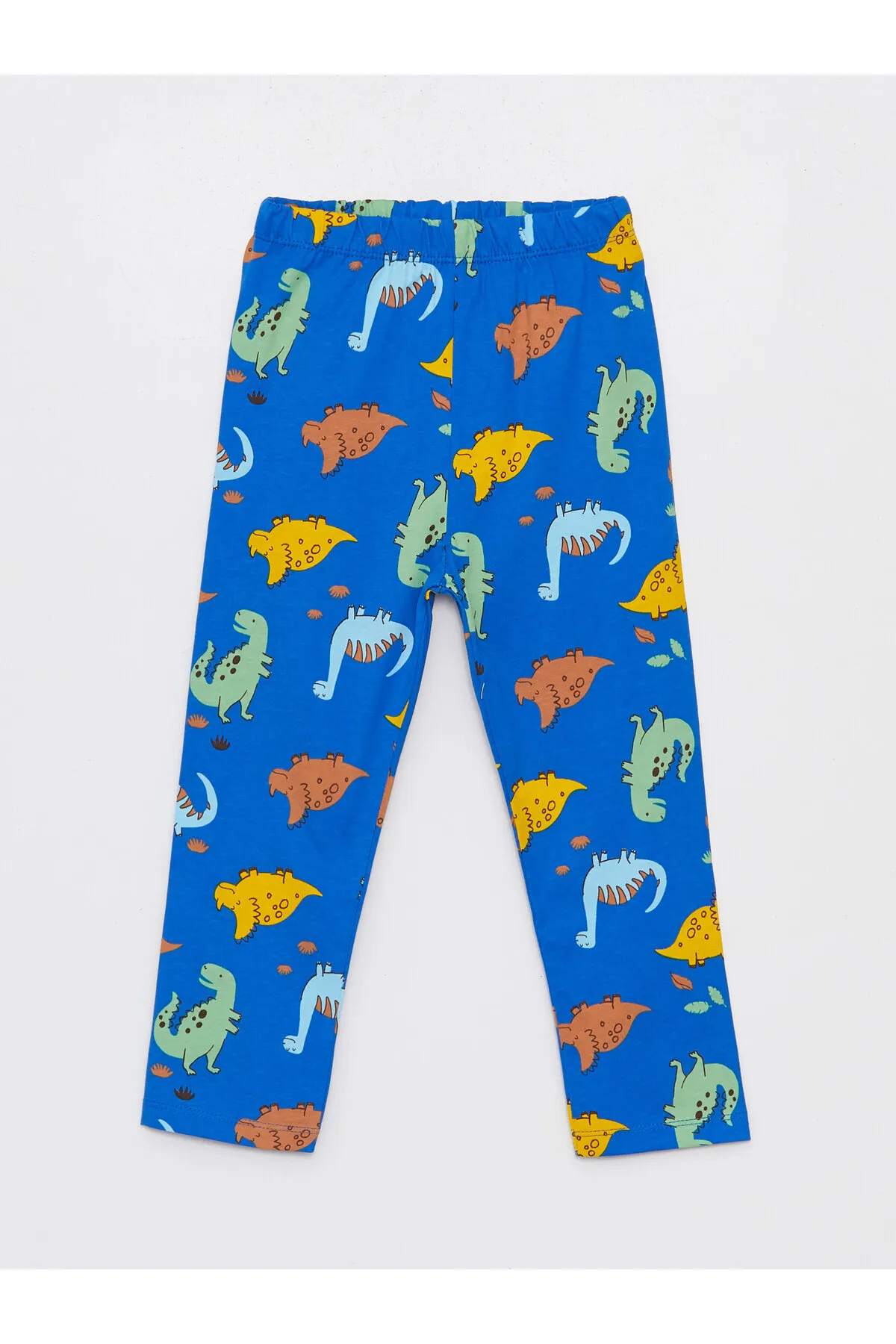 LC Waikiki  Langarm-Pyjama-Set für Jungen mit Hemdkragen und Muster
