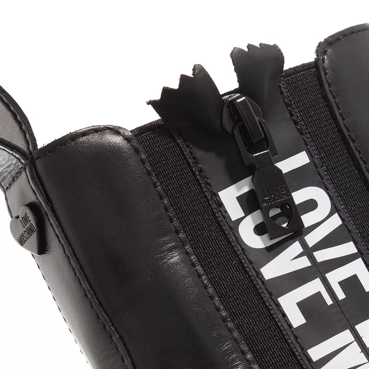 MOSCHINO Stiefeletten schwarz Stiefelette