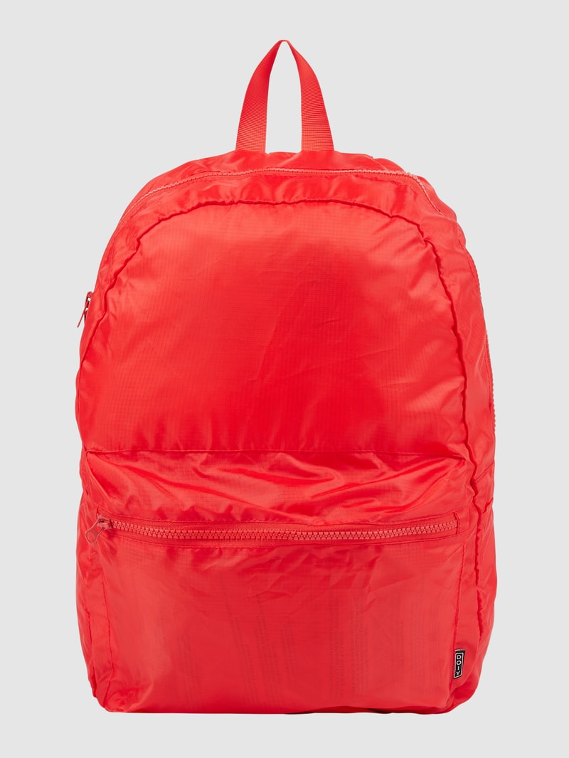 Rucksack mit Zweiwege-Reißverschluss Modell 'Nomad Heart' in rot