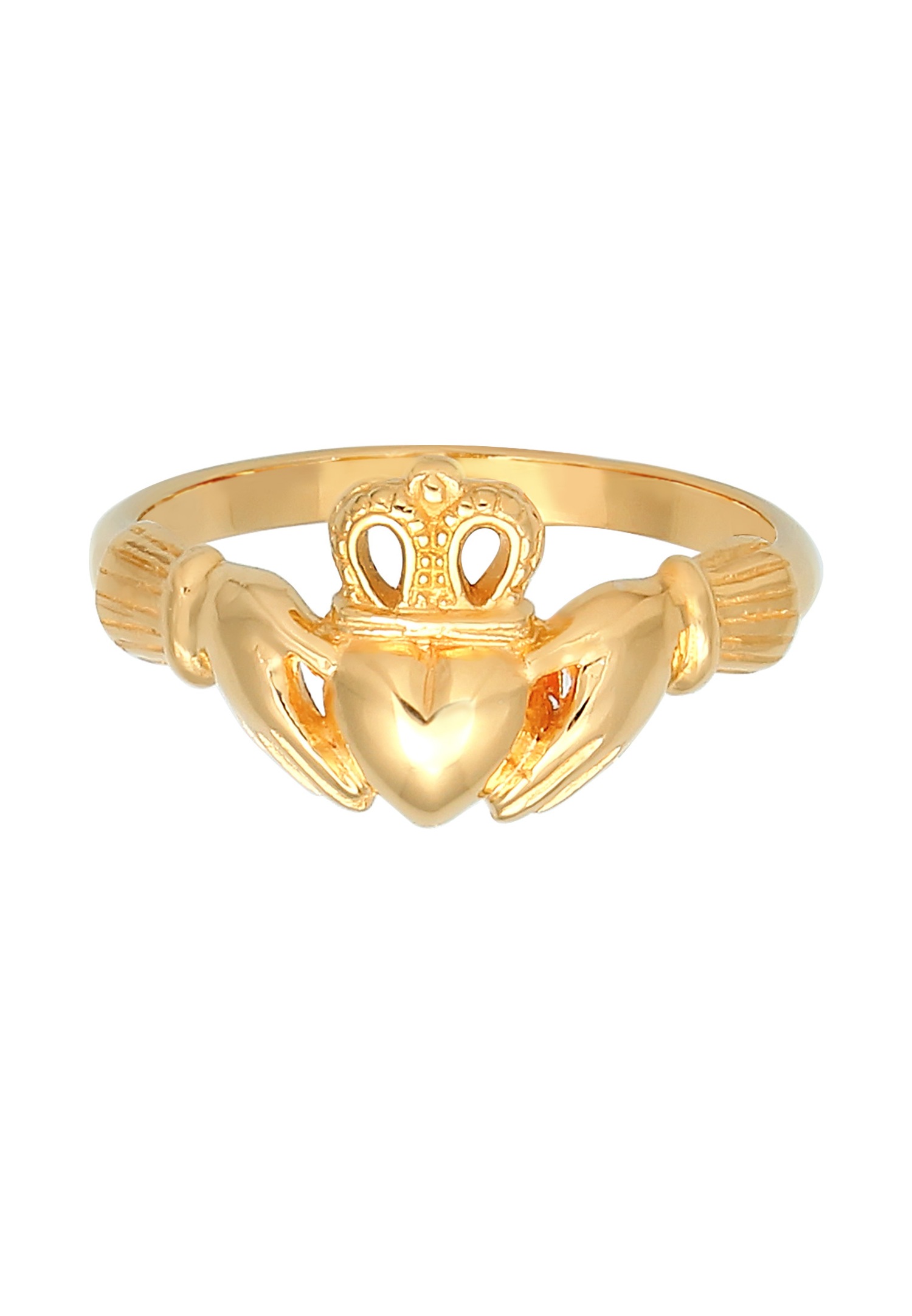 Elli ženska kruna u obliku srca Claddagh od 925 sterling srebra