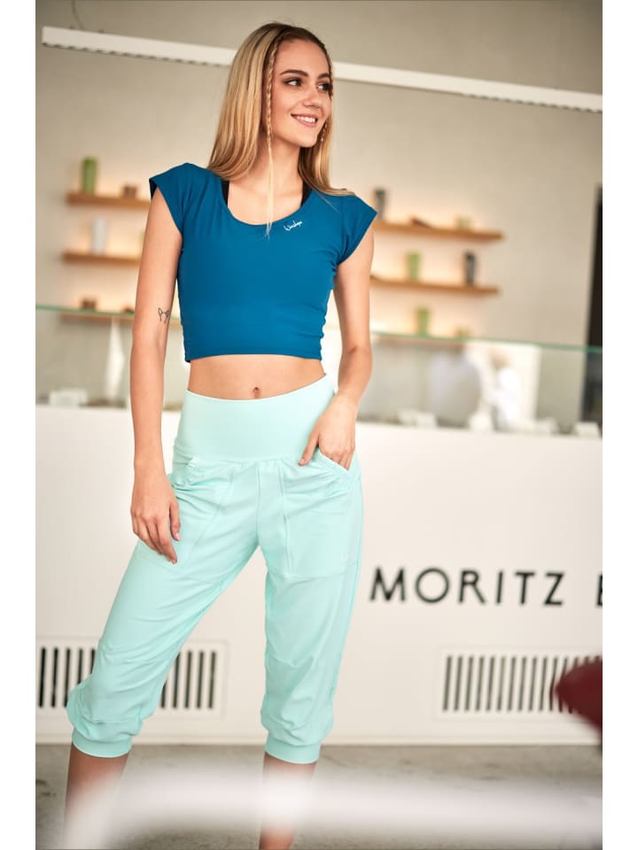 Winshape Functional Comfort ¾ Leisure Trousers LEI201C in delicate mint günstig kaufen