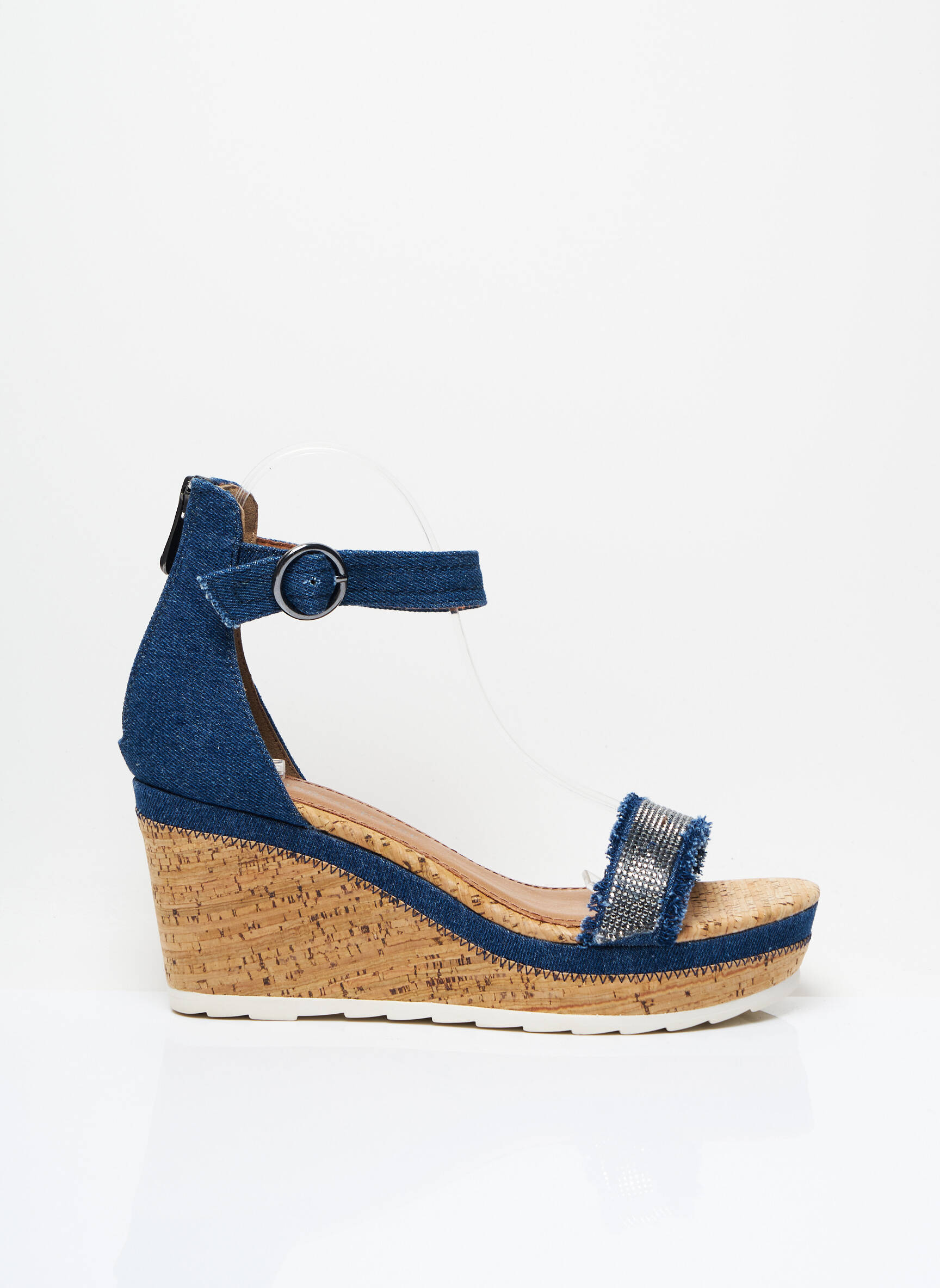 Marco Tozzi Sandales Nu Pieds Femme couleur bleu