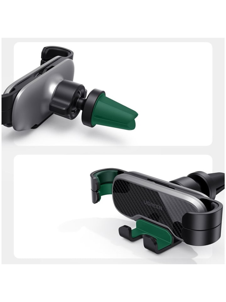 Ugreen Ugreen 80871 Gravity Autotelefonhalter Schwarz 360 Grad Drehung in Schwarz günstig kaufen onesize